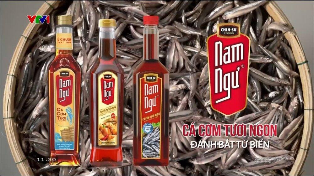 Các dòng nước mắm Nam Ngư với nguồn cá cơm tươi ngon