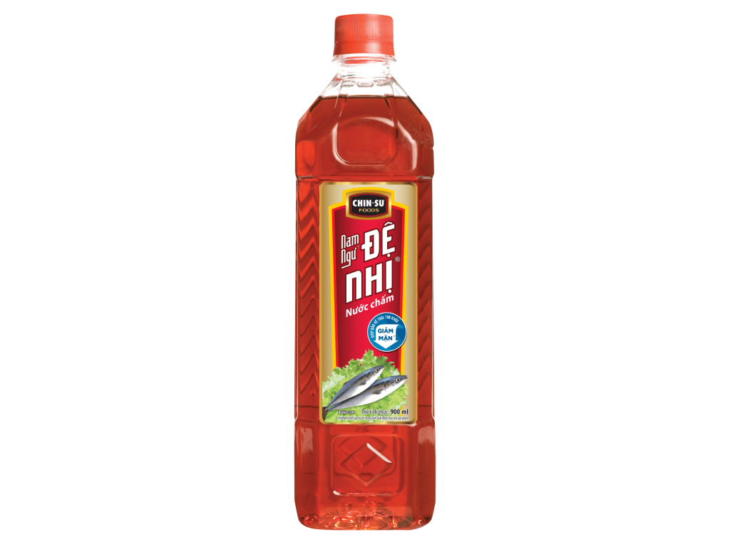 Nước mắm Nam Ngư Đệ Nhị 900ml dung tích lớn, phù hợp nấu nướng thường xuyên